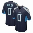 thumbnail image 1 of Youth Tennessee Ridley 0 Navy Stitched T-Shirts Sports Player Game Top, Small, 1 of 1