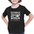thumbnail image 1 of Youth Terminus BBQ Funny Zombie Apocalypse T-Shirt, 1 of 1