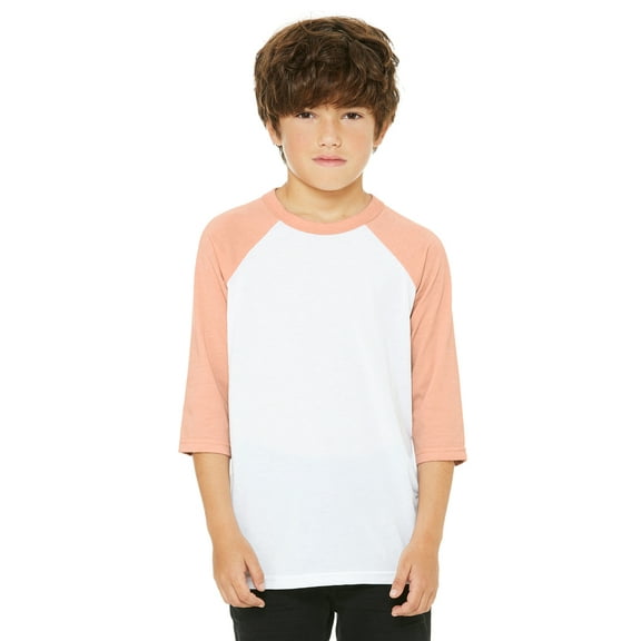 Youth Three-Quarter Sleeve Baseball Tee