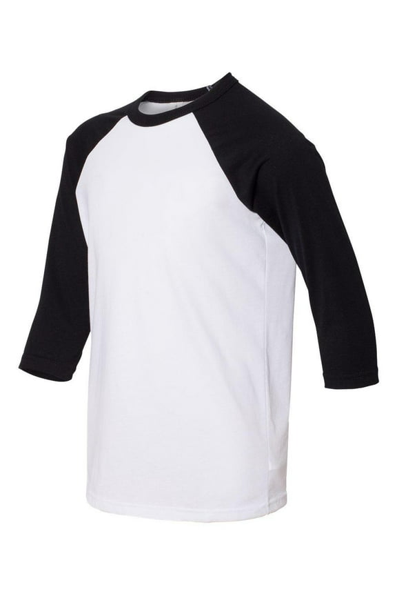 Youth Three-Quarter Sleeve Baseball Tee
