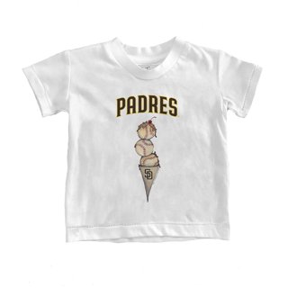  San Diego Padres Tan Stripe Youth 8-20 Camiseta de