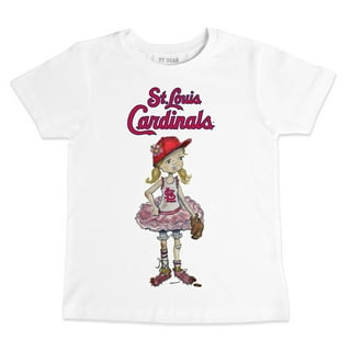 St. Louis Cardinals Tiny Turnip Toddler Dirt Ball T-Shirt - White