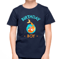 thumbnail image 1 of Youth Toddler Birthday Shirt Boys Birthday Shirt Fish Bowl Unicorn Shirts Birthday Boy Clothes, 1 of 7