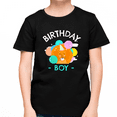 thumbnail image 1 of Youth Toddler Birthday Shirt Cute Birthday Tees Cute Lion Birthday Shirt Birthday Boy Outfit, 1 of 6