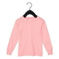thumbnail image 1 of Youth Toddler Jersey Long Sleeve T-Shirt PINK 4T, 1 of 2