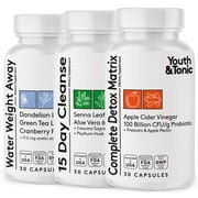 Youth & Tonic Adult Probiotic Supplement for Colon Detox & Support, 90 Capsules
