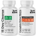 thumbnail interactive-video image 1 of Youth & Tonic Herbal Colon Cleanser and Detox Weight Loss Pills with Senna Chromium ACV Probiotics, 1 of 8