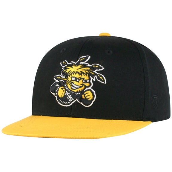 Youth Top of the World Black Wichita State Shockers Victory Maverick Snapback Hat