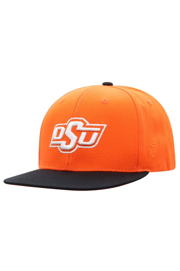 Youth Top of the World Orange Oklahoma State Cowboys Victory Maverick Snapback Hat
