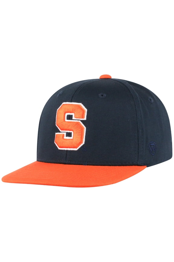 Youth Top of the World True Navy Syracuse Orange Victory Maverick Snapback Hat