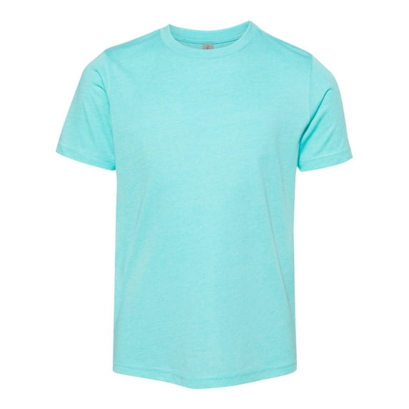 Youth Triblend T-Shirt, Tahiti Blue, small