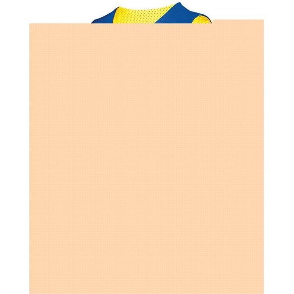 Youth Tricot Mesh Reversible 2.0 Jersey, Royal & Gold - Medium