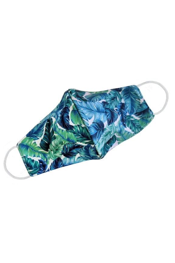 Youth Tropical Banana Leaves Face Mask