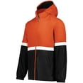 thumbnail image 1 of Holloway Youth Turnabout Reversible Jacket, Orange & Black - Medium, 1 of 1