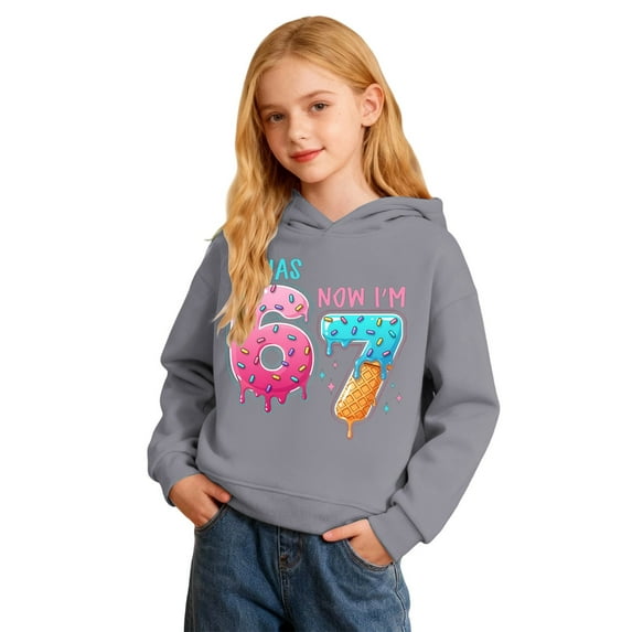 Youth Two-Piece Tracksuit Hoodie and Joggers Set with Printed Design for Casual Wear, Soft Polyester Outfit for School and Leisure, Sports Style for Junior and Teens,Grey 150