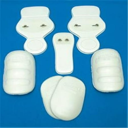 Youth Ultra Lite 7pc Set Snaps Football Protective Equip