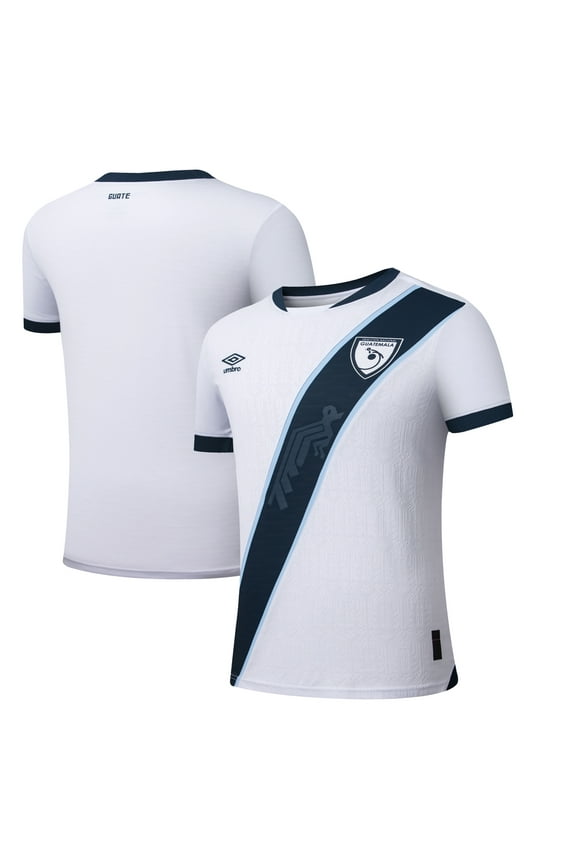 Youth Umbro White Guatemala National Team 2025 Home Replica Jersey