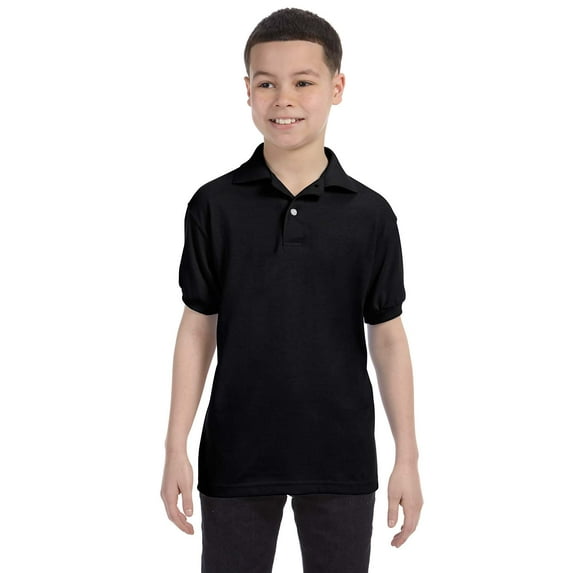 Youth Unisex 5.2 Oz. 50/50 Ecosmart Jersey Polo Shirt