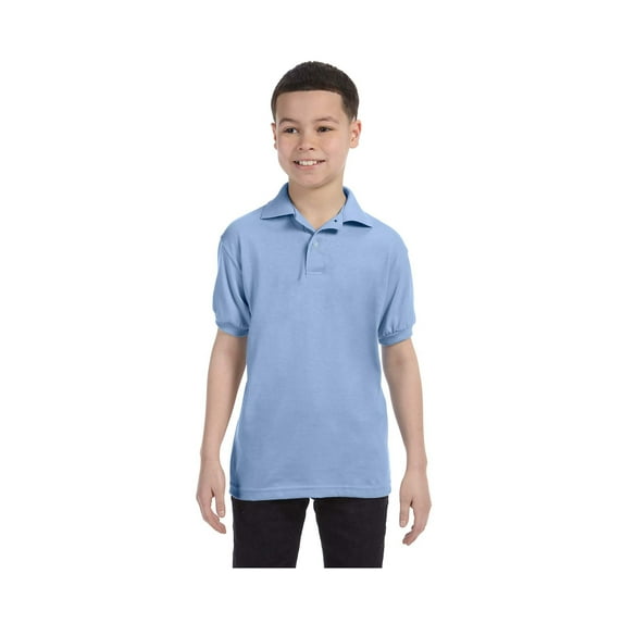 Youth Unisex 5.2 Oz. 50/50 Ecosmart Jersey Polo Shirt
