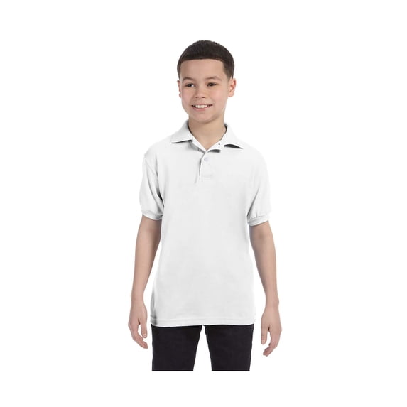 Youth Unisex 5.2 Oz. 50/50 Ecosmart Jersey Polo Shirt