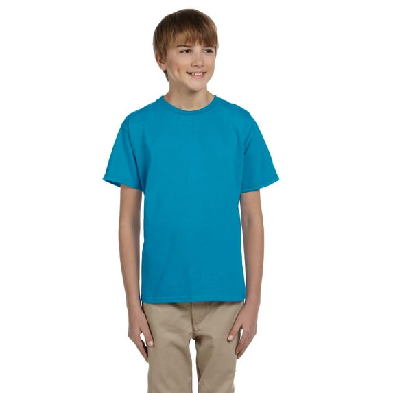 Youth Unisex 5.2 Oz. 50/50 Ecosmart Short Sleeve Tee