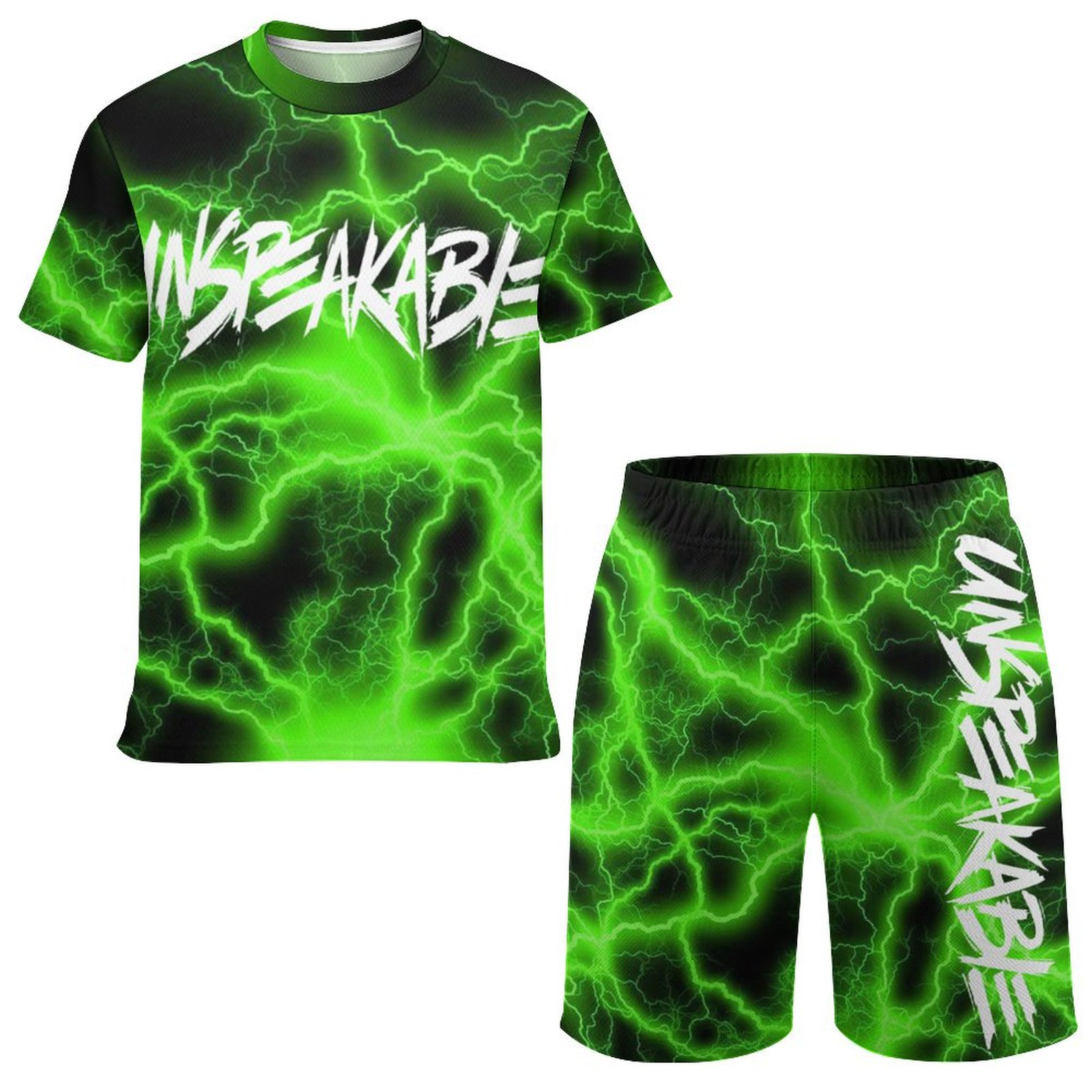 Youth Unspeakable Frog Shirt Set Game Movie Character Tee and Pants 3D