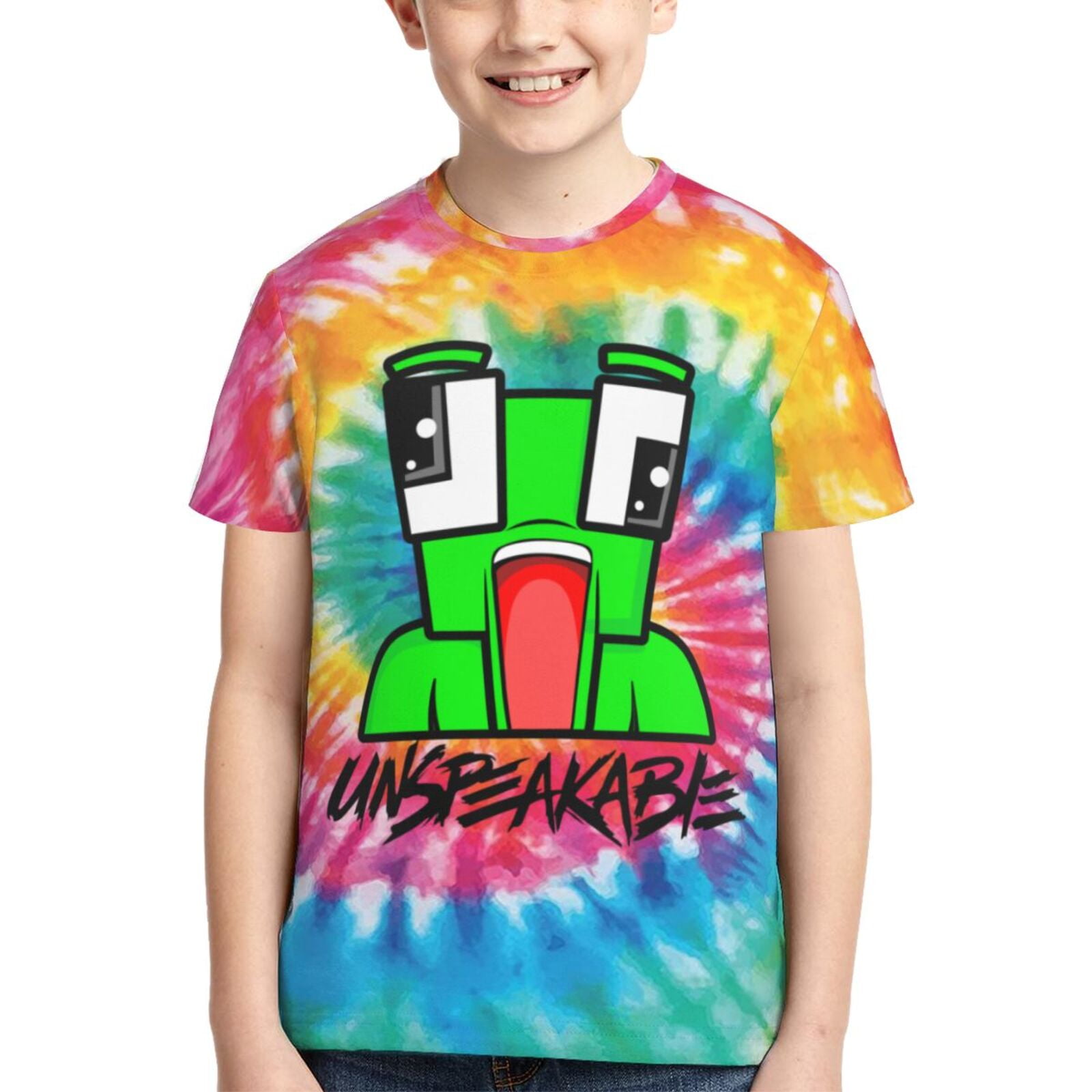 Youth Unspeakable T Shirts 3D Printed Short Sleeve Tee Shirt for Boys