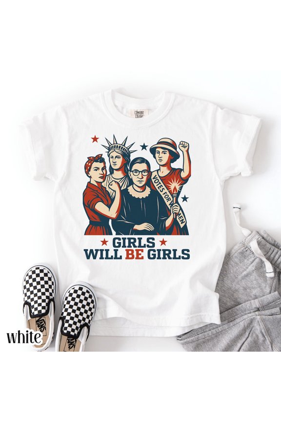 Youth Usa Feminist Rbg Equal Rights T-Shirt All Size S-3XL