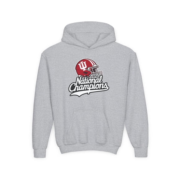 Youth Victory Pride Hoodie Sweatshirt for Kids, Indiana Spirit Championship Design, College Fan Style Apparel Comfort Colors Unisex Cotton Hoodie, Sizes S–5XL