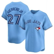 Youth Vladimir Guerrero Jr#27 Jersey Blue_Jays Baseball Team Player T-shirt Classic Sports Short Sleeved Tops Fans Gift Tee Game Shirt Sportswear