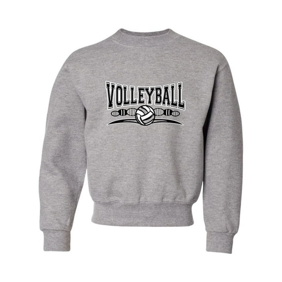 Youth Volleyball Cool Design Crewneck Sweatshirt