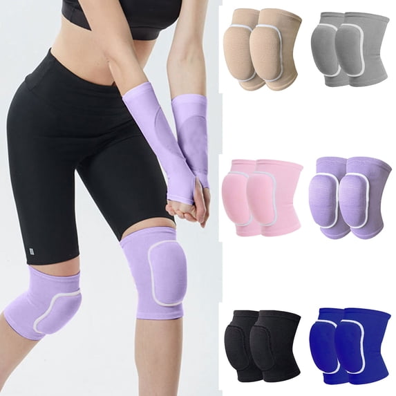 Youth Volleyball Knee Pads Thick Foam Soft Breathable Knee Protector Protective Knee Braces for Multi-Sports