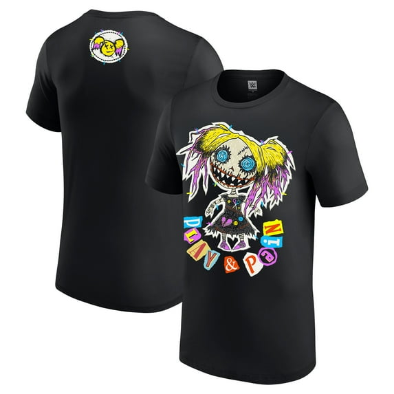 Youth WWE Black Alexa Bliss Pain & Play T-Shirt