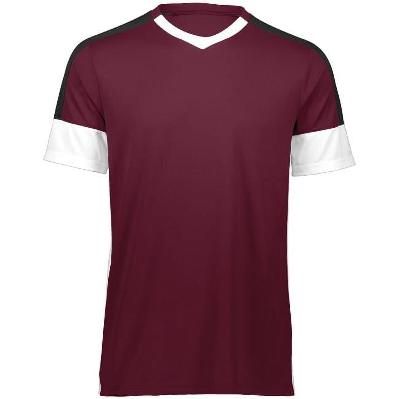 Maroon soccer sale jersey