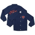 thumbnail image 1 of Youth Wes & Willy  Navy Chicago Bears T Buck's Full-Snap Coaching Jacket, 1 of 3