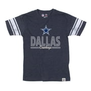 Youth Wes & Willy Navy Dallas Cowboys Football Jersey T-Shirt