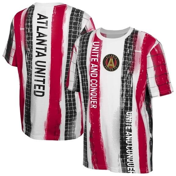 Youth White Atlanta United FC High Stepping T-Shirt