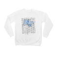 thumbnail image 1 of Youth White MTSU Blue Raiders Bold Type Pullover Sweatshirt, 1 of 1