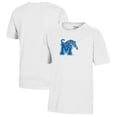 thumbnail image 1 of Youth  White Memphis Tigers Logo Comfort Wash T-Shirt, 1 of 3