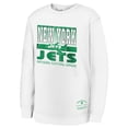 thumbnail image 1 of Youth White New York Jets Retro Big Game Fleece Pullover Sweatshirt, 1 of 1