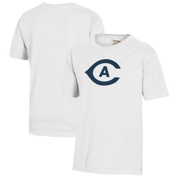 Youth  White UC Davis Aggies Logo Comfort Wash T-Shirt