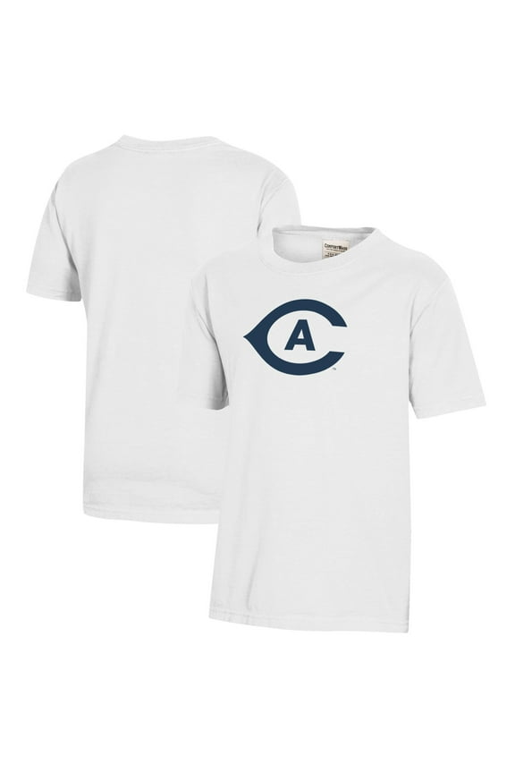 Youth White UC Davis Aggies Logo Comfort Wash T-Shirt