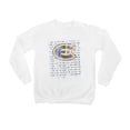 thumbnail image 1 of Youth White Wisconsin Eau Claire Blugolds Bold Type Pullover Sweatshirt, 1 of 1