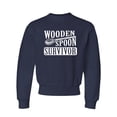 thumbnail image 1 of Youth Wooden Spoon Survivor Funny Crewneck Sweatshirt, 1 of 1