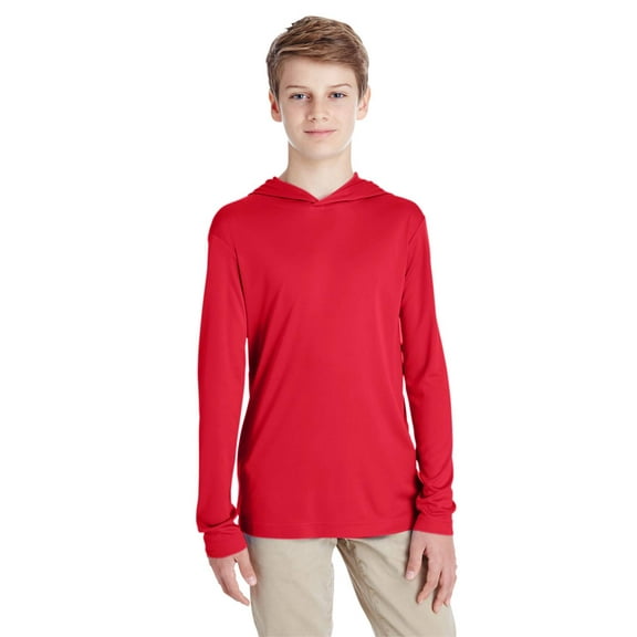 Youth Zone Performance Hoodie - SPORT RED - XL