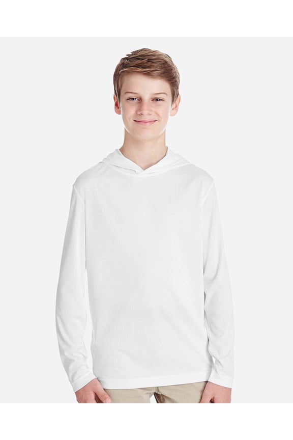 Youth Zone Performance Hoodie - WHITE - S