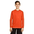 thumbnail image 1 of Youth Zone Performance Long-Sleeve T-Shirt - SPORT ORANGE - S, 1 of 3