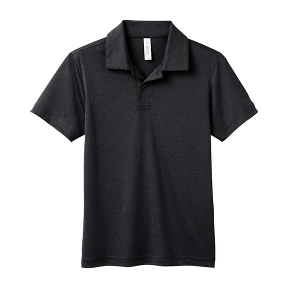 Youth Zone Sonic Heather Performance Polo