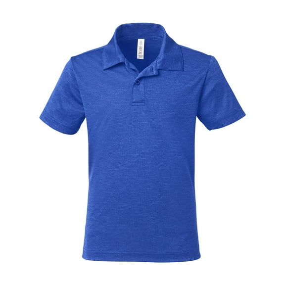 Youth Zone Sonic Heather Performance Polo