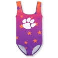 thumbnail image 1 of Youth ZooZatz Purple Clemson Tigers Dance Leotard, 1 of 1